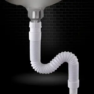 FLEXIBLE WASTE FOR HAND WASH BASIN